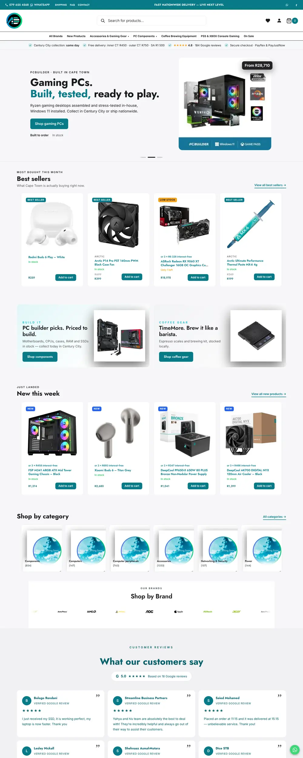ADGear homepage